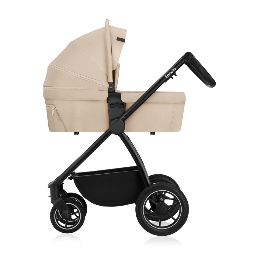 Lionelo - Kombinerad barnvagn 2-i-1 MERIL Beige Sand