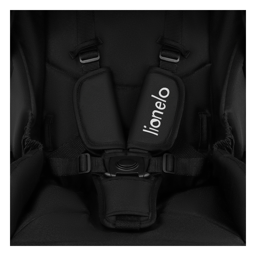 Lionelo - Kombinerad barnvagn 2-i-1 MERIL Svart Onyx