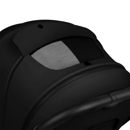 Lionelo - Kombinerad barnvagn 2-i-1 MIKA PLUS Svart Onyx