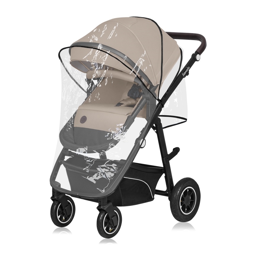Lionelo - Kombinerad barnvagn 3-i-1 BIANKA Beige Sand