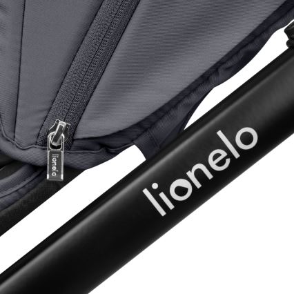 Lionelo - Kombinerad barnvagn 3 i 1 LAYLA Stengrå