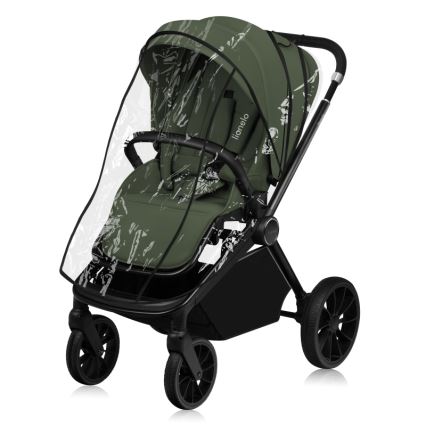 Lionelo - Kombinerad barnvagn 3-i-1 MIKA PLUS Green Olive