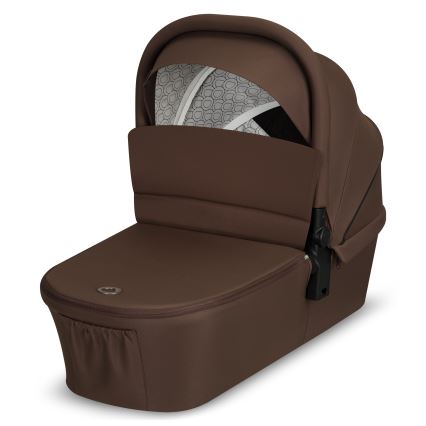 Lionelo - Kombinerad barnvagn 3-i-1 MIKA PLUS Mocha Mousse