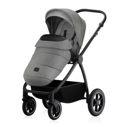 Lionelo - Kombivagn 2-i-1 MERIL Grey Stone