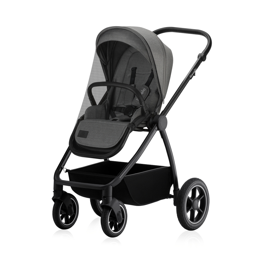 Lionelo - Kombivagn 2-i-1 MERIL Grey Stone