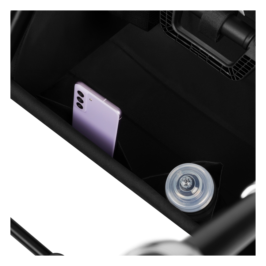 Lionelo - Kombivagn 2-i-1 MIKA PLUS Stengrå