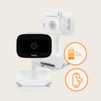Lionelo - Laddningsbar babymonitor BABYLINE GO 5V 3350 mAh