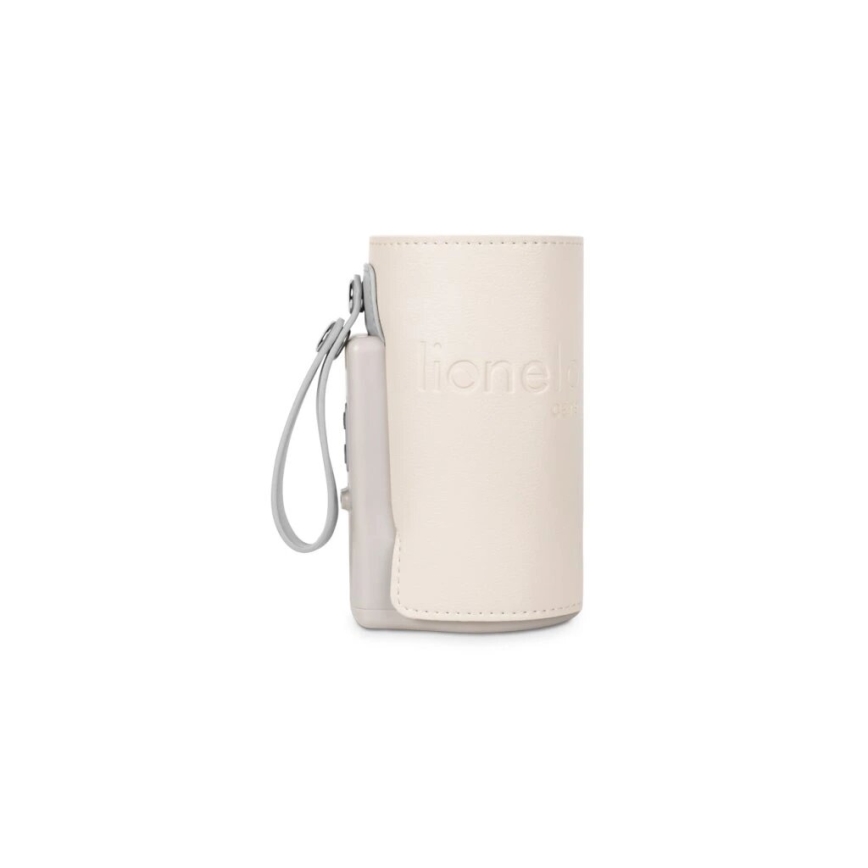 Lionelo - Laddningsbar flaskvärmare THERMUP GO PLUS 10W/5V beige