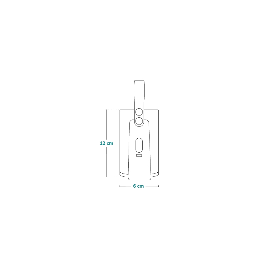 Lionelo - Laddningsbar flaskvärmare THERMUP GO PLUS 10W/5V beige