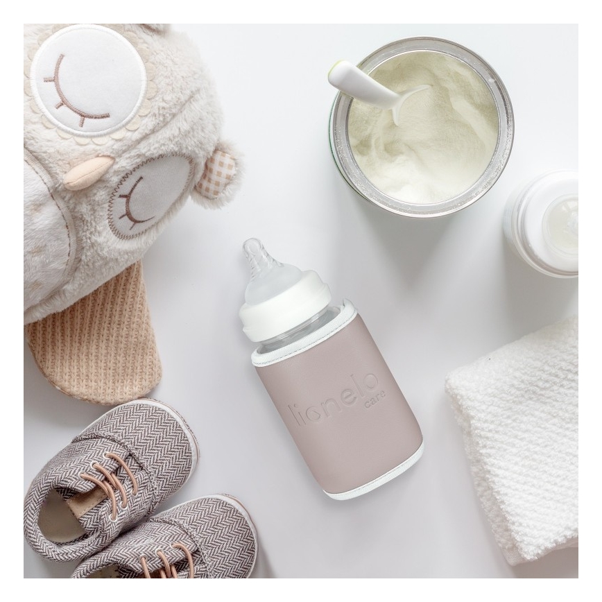 Lionelo - Laddningsbar nappflaskvärmare THERMUP GO 18W/5V babyrosa