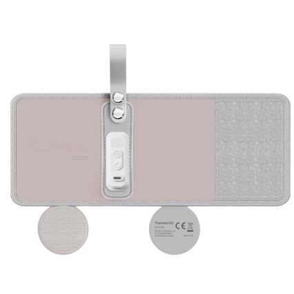 Lionelo - Laddningsbar nappflaskvärmare THERMUP GO 18W/5V babyrosa