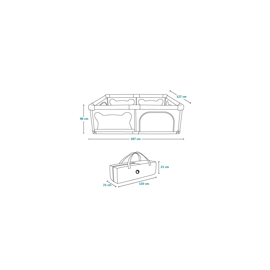 Lionelo - Lekhage WILLOW beige