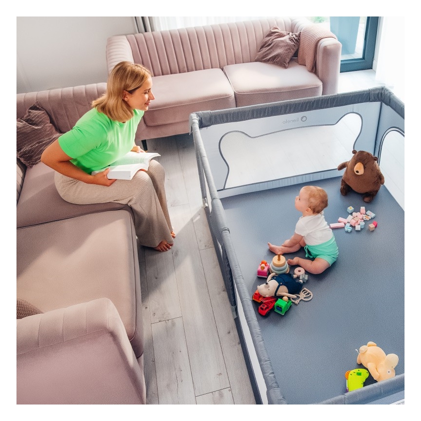 Lionelo - Lekhage WILLOW grå