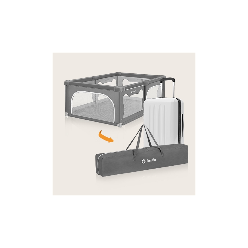 Lionelo - Lekhage WILLOW grå