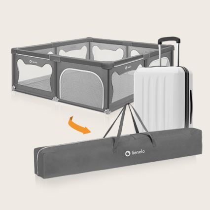 Lionelo - Lekhage WILLOW XL grå