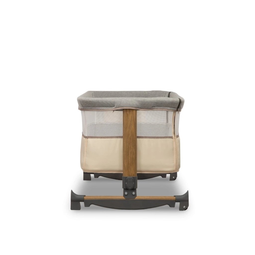 Lionelo LEONIE 3 i 1 spjälsäng, grå/beige