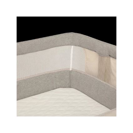 Lionelo LEONIE 3 i 1 spjälsäng, grå/beige