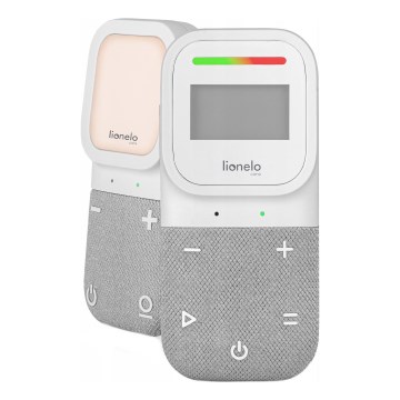 Lionelo - Ljudbabymonitor med trådlös laddning BABYLINE 2.3 5V