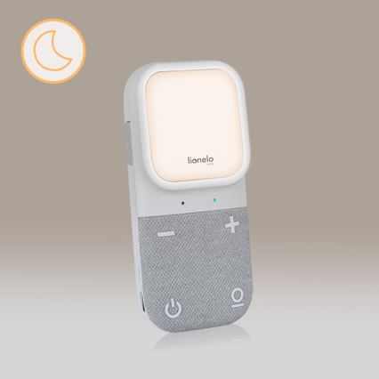 Lionelo - Ljudbabymonitor med trådlös laddning BABYLINE 2.3 5V