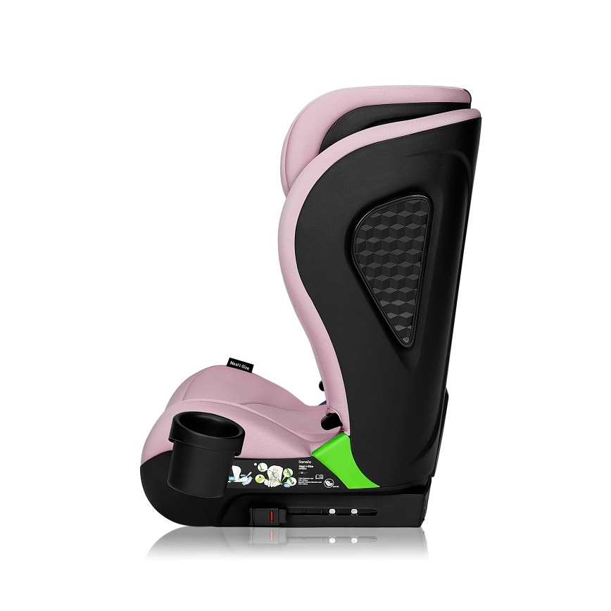 Lionelo - NEAL i-Size bilbarnstol 100-150 cm rosa-lila