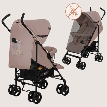 Lionelo - Paraplyvagn ELIA Beige Taupe