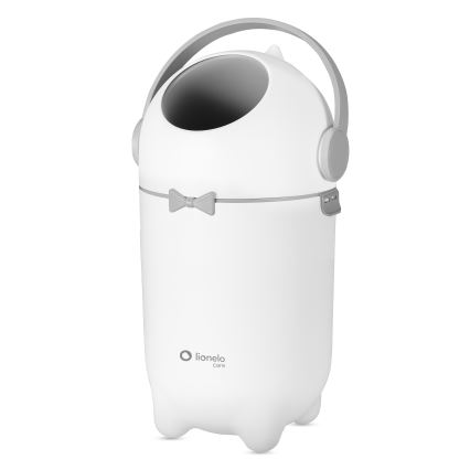 Lionelo - PUREBIN blöjhink 10 l, vit