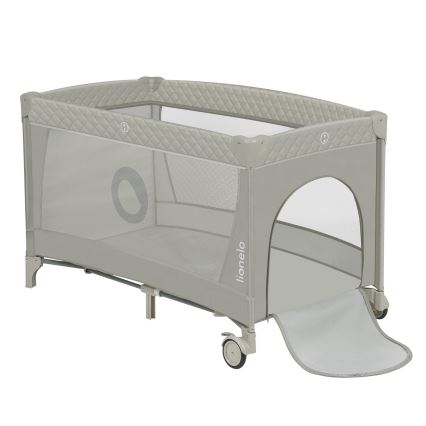 Lionelo - Resesäng FLOWER Cappuccino