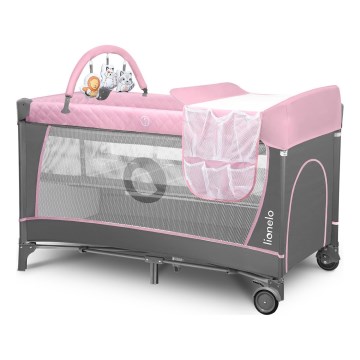 Lionelo - Resesäng FLOWER Flamingo