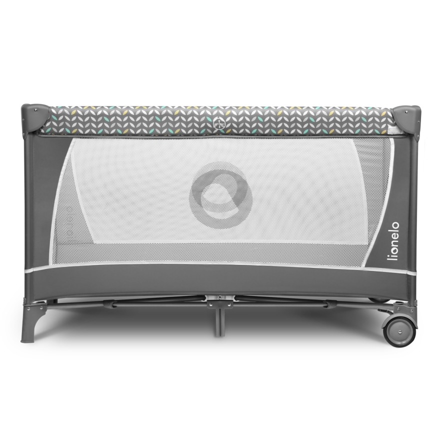 Lionelo - Resesäng FLOWER Grå Scandi