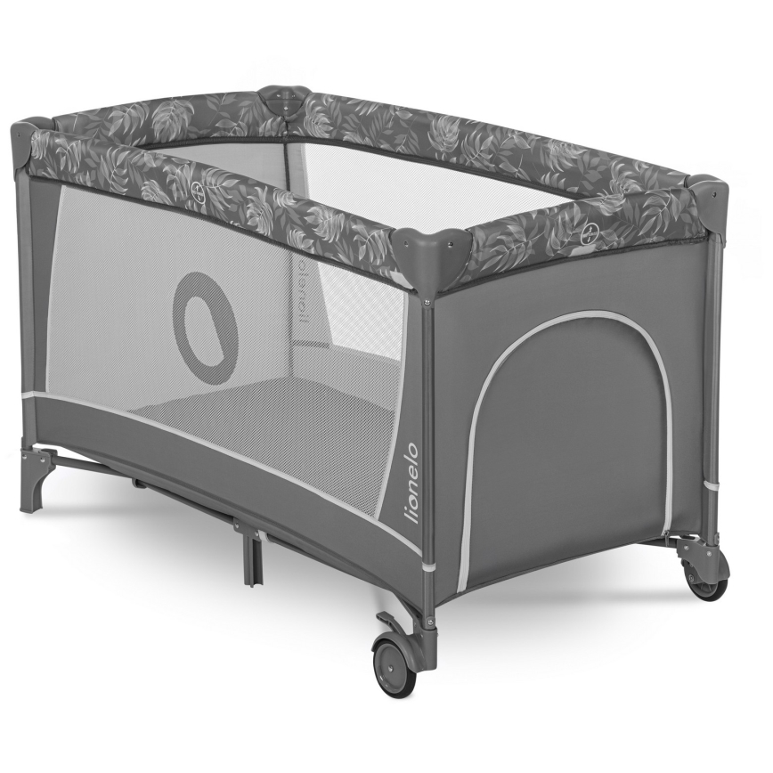 Lionelo - Resesäng FLOWER Grey Stone