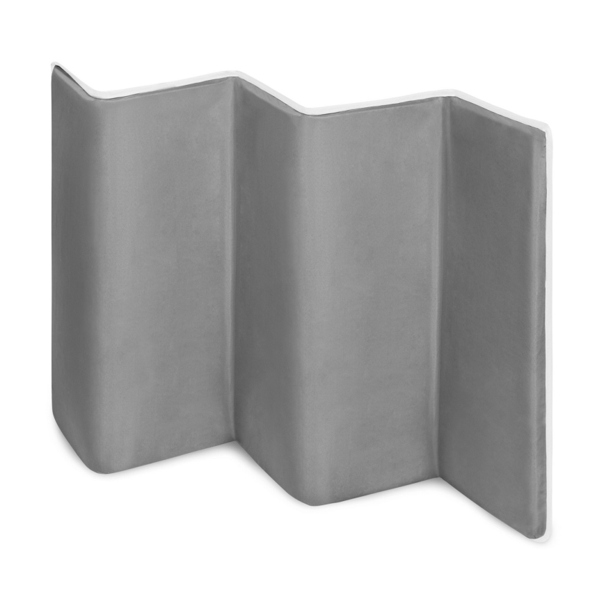 Lionelo - Resesäng FLOWER Grey Stone