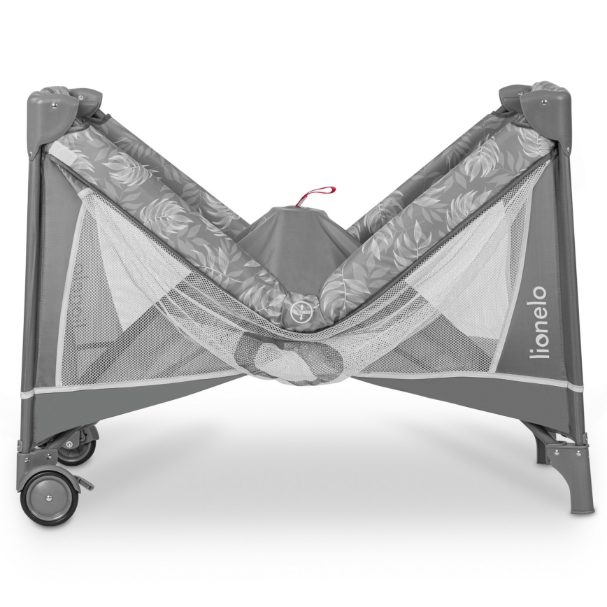 Lionelo - Resesäng FLOWER Grey Stone