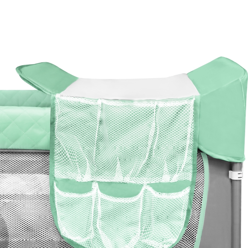 Lionelo - Resesäng FLOWER turkos