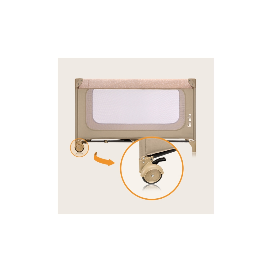 Lionelo - Resesäng JASMIN EASY FOLD Beige Sand