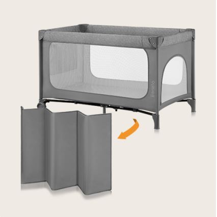 Lionelo - Resesäng JASMIN EASY FOLD Grey Stone