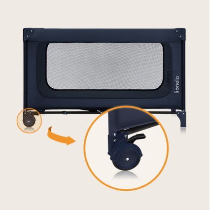 Lionelo - Resesäng JASMIN EASY FOLD Navyblå