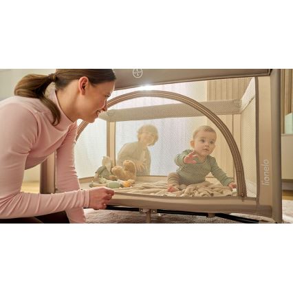 Lionelo - Resesäng LAURA Beige Sand