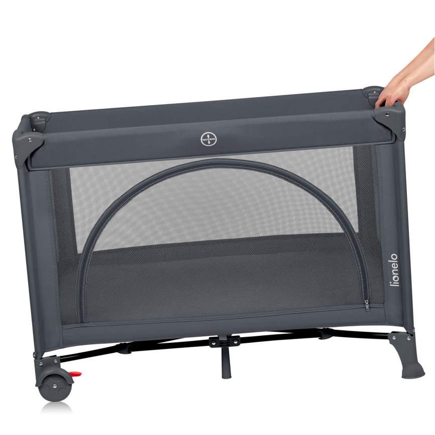 Lionelo - Resesäng LAURA Betonggrå