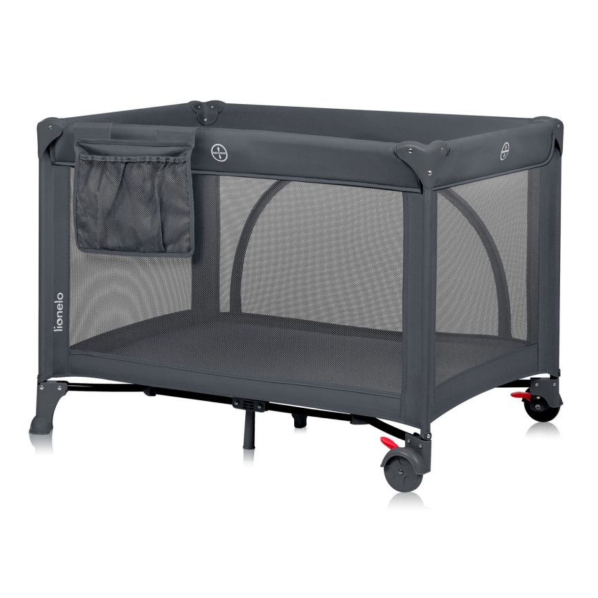 Lionelo - Resesäng LAURA Betonggrå