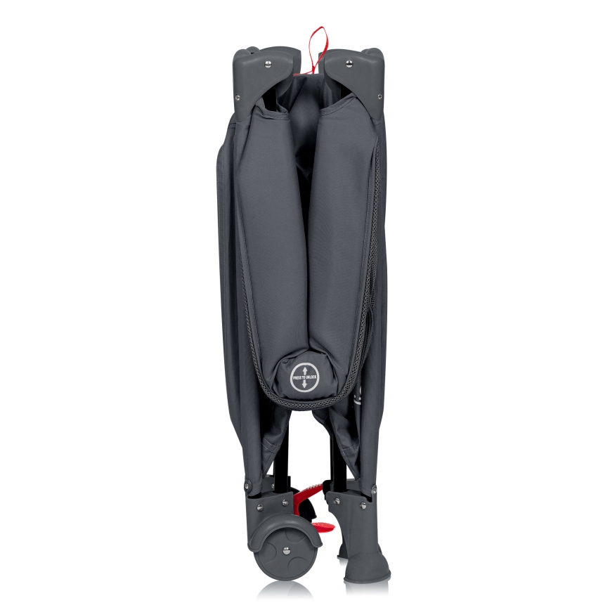 Lionelo - Resesäng LAURA Betonggrå