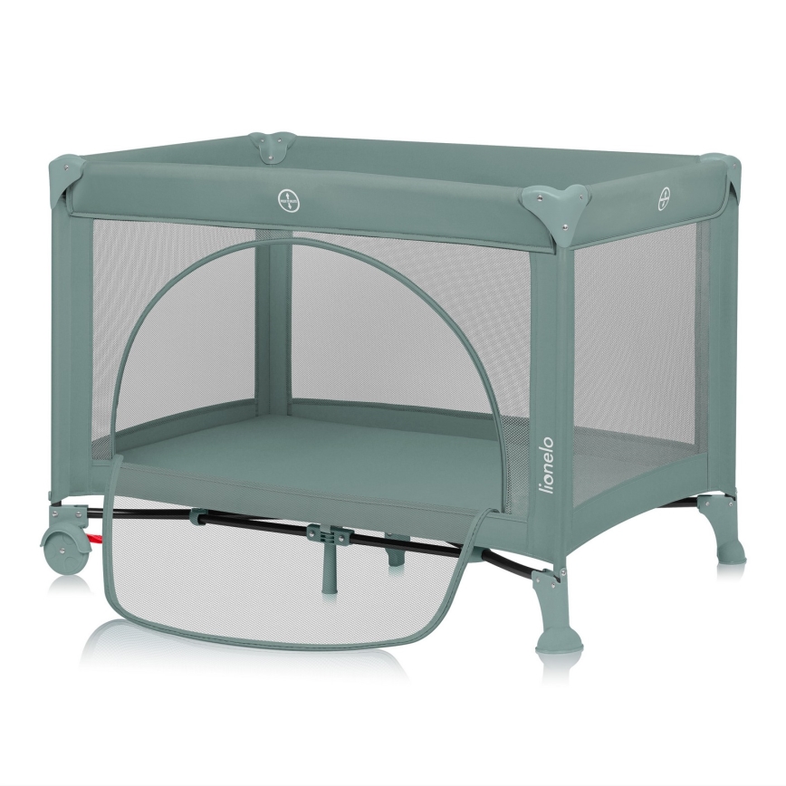 Lionelo - Resesäng LAURA Salviagrön