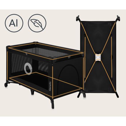 Lionelo - Resesäng STEFI Black Carbon