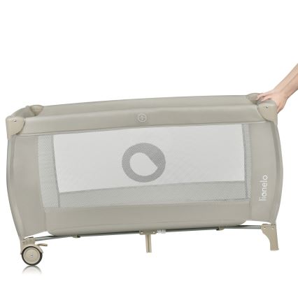 Lionelo - Resesäng STEFI PLUS Beige Cappuccino