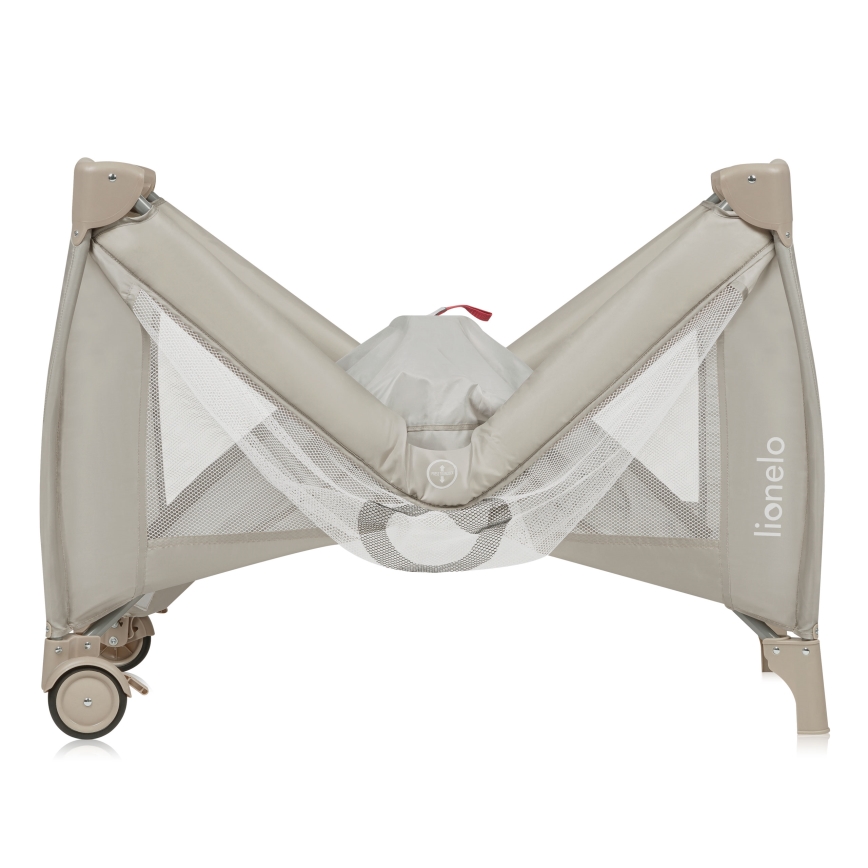 Lionelo - Resesäng STEFI PLUS Beige Cappuccino