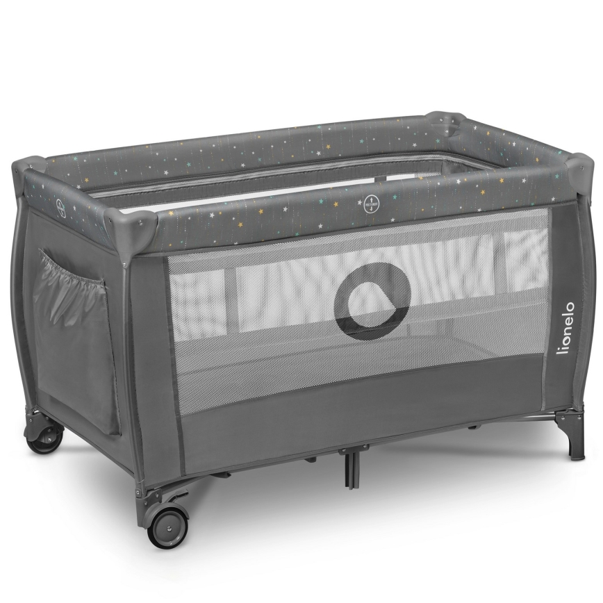 Lionelo - Resesäng STEFI PLUS Grå flerfärgad