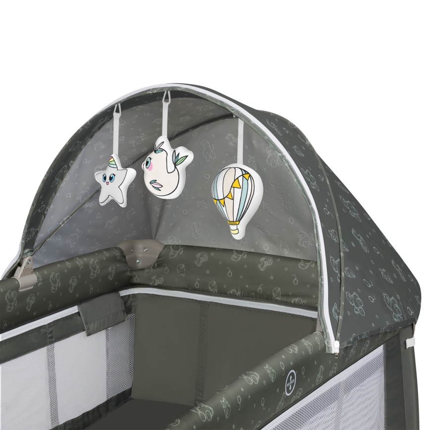 Lionelo - Resesäng SVEN PLUS Beige Oliv