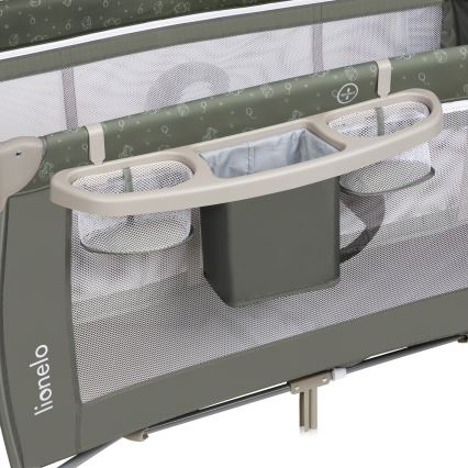 Lionelo - Resesäng SVEN PLUS Beige Olive