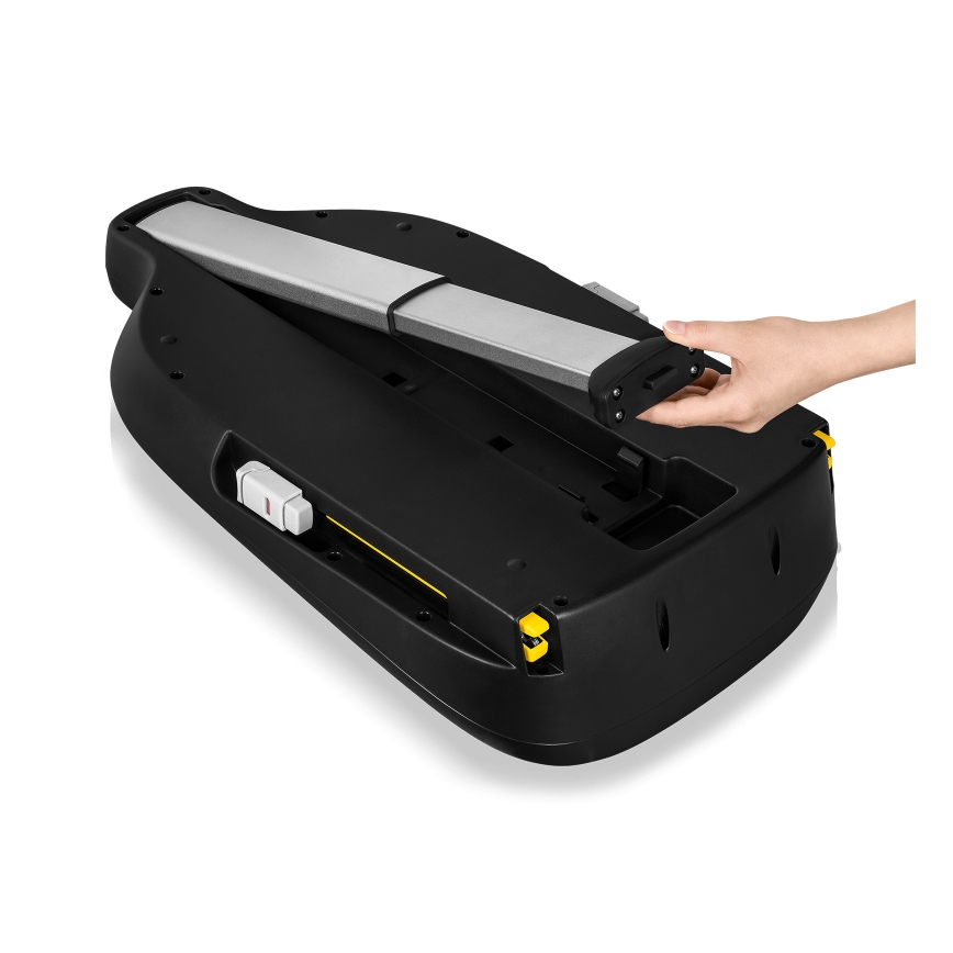 Lionelo - Roterbar bilbarnstol med bas ASTRID SET i-Size 40-87 cm Sandbeige