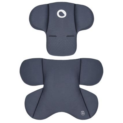 Lionelo - Roterbar bilbarnstol med bas ASTRID SET i-Size 40-87 cm Svart/Grå