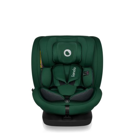 Lionelo - roterbar bilbarnstol med bas BASTIAAN i-Size 40-150 cm Green Forest